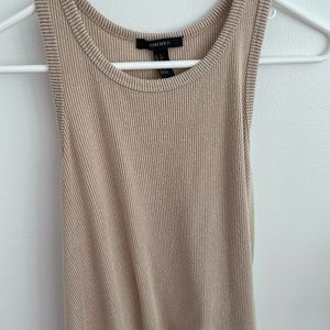 Forever 21 tan tank